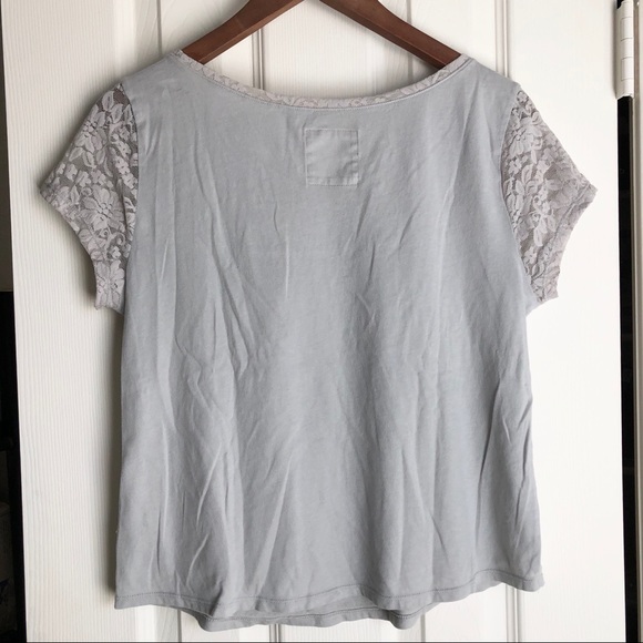 HOLLISTER gray top✨🤍 - Picture 3 of 4